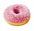 B&B Pinky Donut / Pinkki donitsi 55g - Makeat leivonnaiset - 5433 - 1