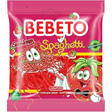 Bebeto Spaghetti Sour Strawberry Karkkipussi 80g - Irtomakeiset - 813 - 1