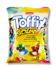 Elvan Toffix Sour Mix / Hapanjauheella täytetyt pehmeät karkit 800g - Irtomakeiset - 2363 - 1