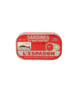 L'Espadon Sardines in Oil/ Sardiinit Ölyssä 125g TNK - Kala- ja äyriäissäilykkeet - 20053 - 1