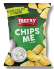 Meray ChipsMe Sour Cream Sipsi 110g - Sipsit - 20323 - 1