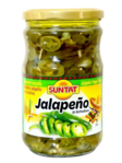 Suntat Jalapeno Biber Tursu / Viipaloidut jalapeno suolaliemessä 660ml CAM - Pepperonisäilyke - 20663 - 1