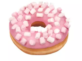 03184 Marshmallow Donitsi 61g - Makeat leivonnaiset - 15143 - 1