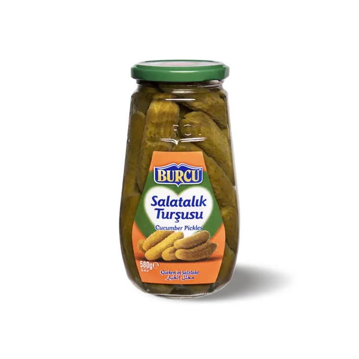 Burcu Salatalik Tursusu / Kurkut suolaliemessä 580g NO:1 CAM - Kurkkusäilykkeet - 1173 - 1