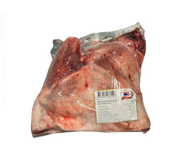 AFFCO Frozen Lamb Forequarter Bone in Lammframdel KG 53006 - Lammas pakasteet - 13463 - 1