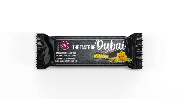 Elit Dubai DARK chocolate/ Tummasuklaakeksi 30g - Suklaat - 17303 - 1