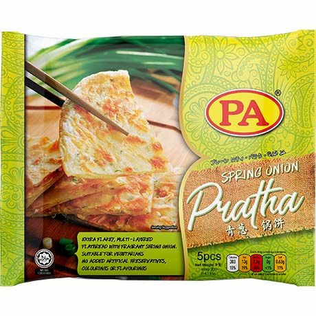 PA Paratha Green Onion (5pcs) 400g - Suolaiset leivonnaiset - 18593 - 1