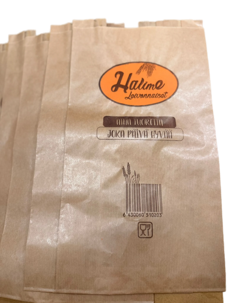 Halime Leivonnaiset Paperipussi 1000psc - Pussit, kelmut ja foliot - 18643 - 1