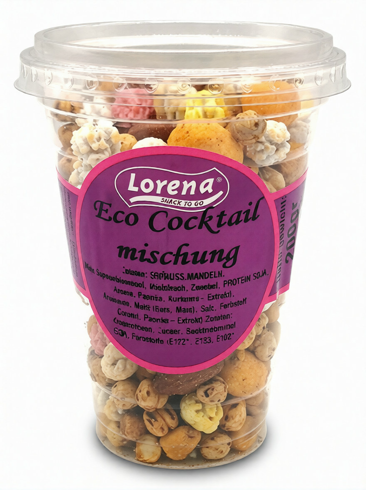Lorena To Go Eco Cocktail / Sekoitus Maapähkinät 200g - Pähkinät - 19393 - 1