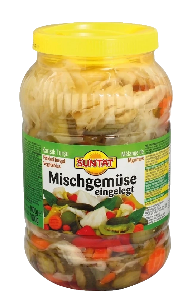 Suntat Karisik Tursu / Vihannessekoitus suolaliemessä 3000ml PET - Vihannessäilykkeet - 20673 - 1