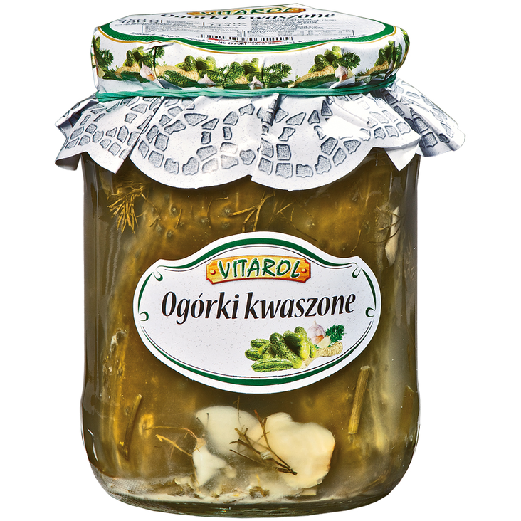 Vitarol Pickled Cucumber / Mausteiset kurkut 650/380g CAM - Kurkkusäilykkeet - 20733 - 1