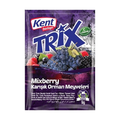 KentBor Trix Mixberry Powder Drink/ Juomajauhe 9g - Juomajauheet - 20963 - 1