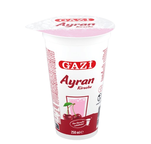 Gazi Ayran Kirsikka Jogurttijuoma 250ml - Ayranit - 21223 - 1
