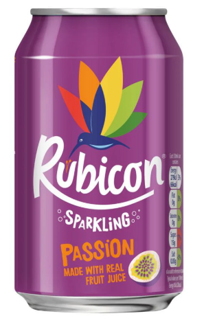 Rubicon Sparkling Passion Hiilihapotettu juoma 330ml - Limonadit ja virvoitusjuomat - 4483 - 1