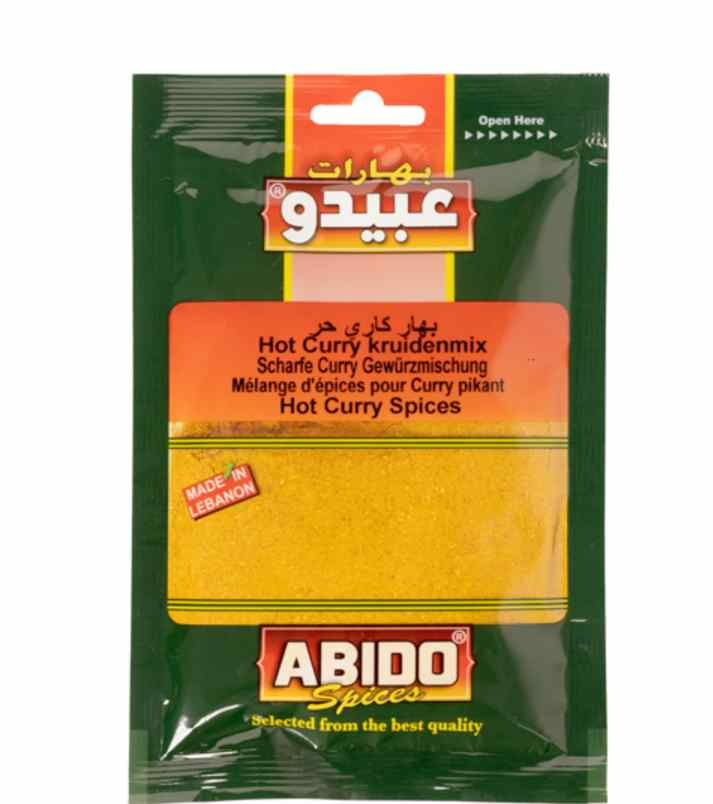 Abido Spices Hot Curry / Tulinen curry 50g - Yleismausteet - 15483 - 1