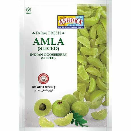 Ashoka Amla Sliced/ Viipaloitu Karviaismarja 310g - Pakastemarjat - 19273 - 1