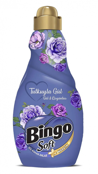 Bingo Soft Tutkuyla Gul Huuhteluaine 1440ml - Pyykinpesuaineet ja -tarvikkeet - 12173 - 1