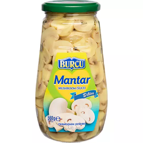 Burcu Mantar Dilim / Herkkusieniviipaleet suolasiemessä 560g CAM - Sienisäilykkeet - 1053 - 1