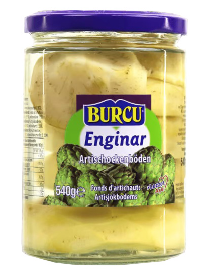 Burcu Enginar / Artisokka pohja suolavedessä 540g CAM - Vihannessäilykkeet - 6713 - 1