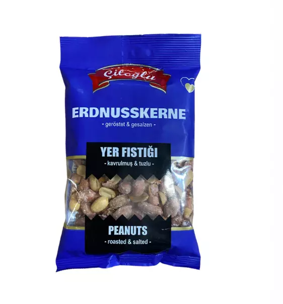 Ciloglu Yer Fistigi / Maapähkinä paahdettu& suolattu 180g - Pähkinät - 12413 - 1