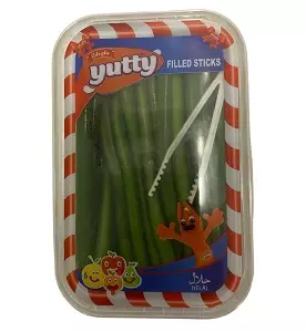 Ciloglu Yutty Lic. Apple Filled Sticks 300g - Irtomakeiset - 12103 - 1