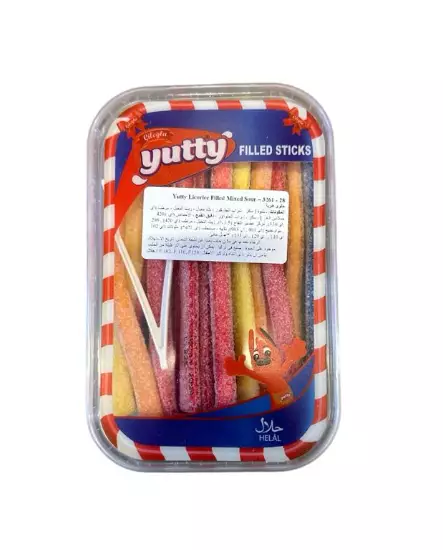 Ciloglu Yutty Sour Filled Yutty Sticks 300g - Irtomakeiset - 13733 - 1