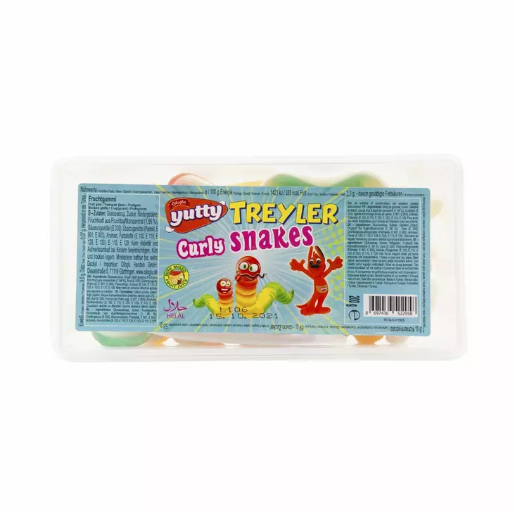 Ciloglu Yutty Treyler Long Snakes / Karkki 200g - Irtomakeiset - 7453 - 1