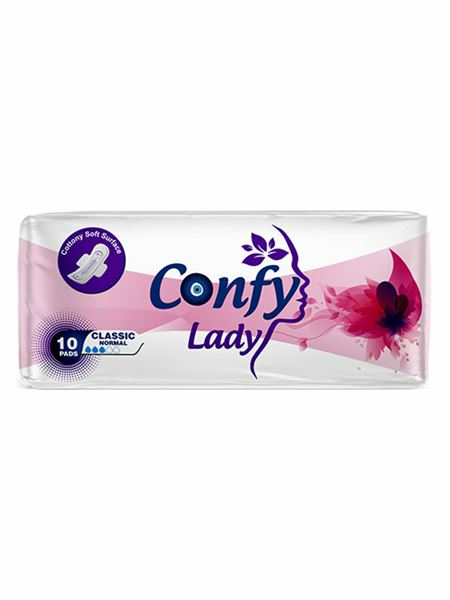 Confy Lady Hygienic Pad Classic Normal STD/ Terveysside 16kpl - Hygieniatarvikkeet - 19483 - 1