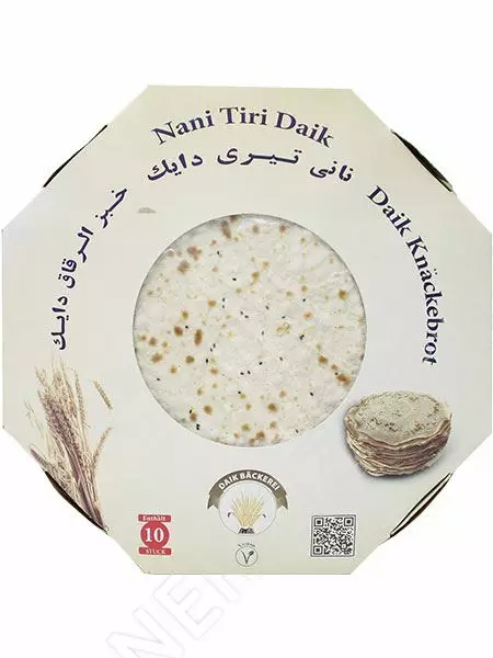 Daik Knäckebrot Mit Sesam Nakkilepä 10kpl - Naan-leivät - 13313 - 1