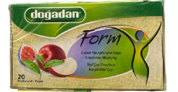 Dogadan Form Green Tea Apple And Fig 38g - Vihreä tee - 13183 - 1