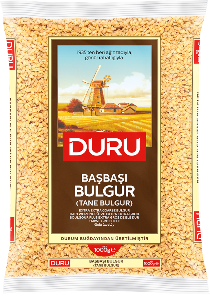 Duru Basbasi Bulgur / Erittäin karkea bulgur 1kg (108) - Bulgur - 2203 - 1