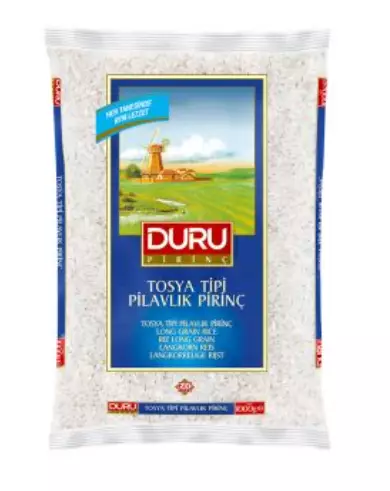 Duru Tosya Tipi Pilavlik Pirinc / Pitkäjyväinen Riisi 1Kg (202i) - Erikoisriisit - 2263 - 1