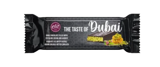 Elit Dubai DARK chocolate/ Tummasuklaakeksi 30g - Suklaat - 17303 - 1