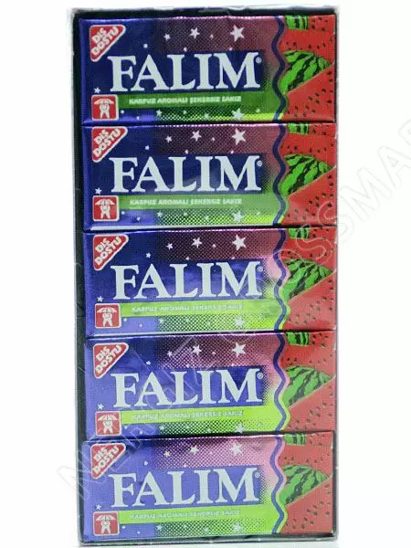 Falim karpuz sakiz / Vesimeloni purukumi 20kpl 140g - Purukumit - 2413 - 1