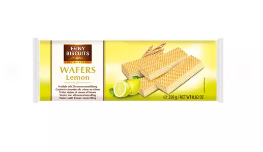 Feiny Biscuits Vohveli Sitruunakermatäytteellä 250g - Täytekeksit ja vohvelit - 13913 - 1