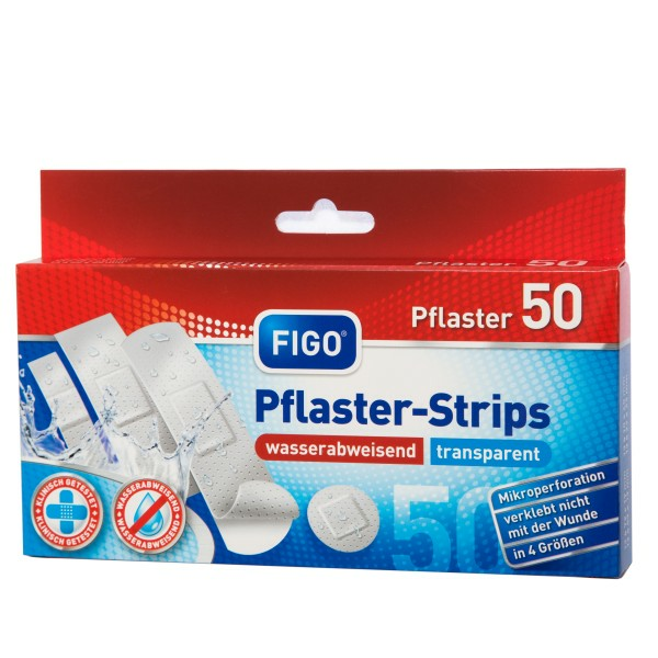 Figo Pflaster-Strips/ Laastari 50kpl - Hygieniatarvikkeet - 17923 - 1
