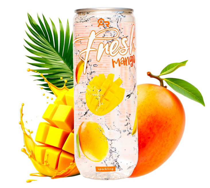 Fresh Mango Sparkling/ Mango Kuohujuoma 330ml TNK - Limonadit ja virvoitusjuomat - 18023 - 1