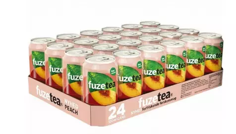 Fuzetea Iced Tea With Peach / Jäätee persikka 330ml TNK - Limonadit ja virvoitusjuomat - 2563 - 1