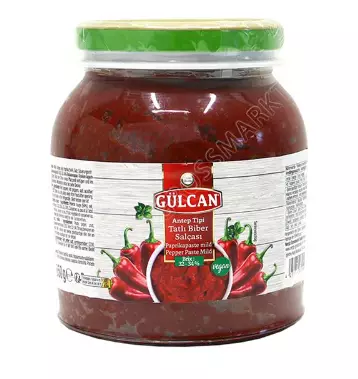 Gulcan Biber Salcasi Tatli / Paprikatahna Mieto 1650g - Tomaatti- ja paprikasäilykkeet - 15923 - 1