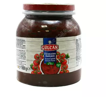 Gulcan Domates Salcasi / Tomaattipyree 1650g PET - Tomaatti- ja paprikasäilykkeet - 15933 - 1