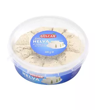 Gulcan Helva Sade Vanilla / Helva Vanilija 400g - Turkish Delight & Halvat - 15113 - 1