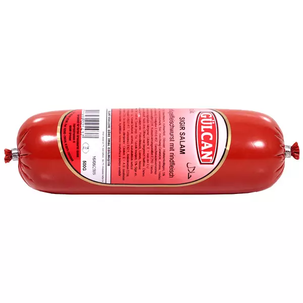 Gulcan Salam Sade / Kanasalami naudanlihalla 500g - Nauta leikkeleet ja makkarat - 2893 - 1