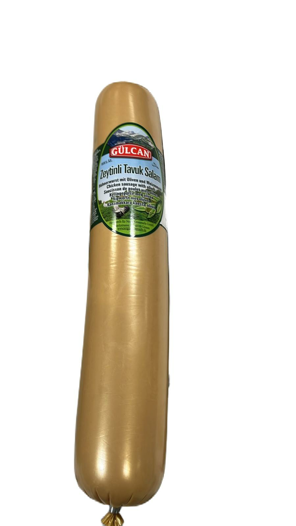 Gulcan Zeytinli Tavuk Salam/ Kanasalami oliivilla 800g - Kana leikkeleet ja makkarat - 16683 - 1