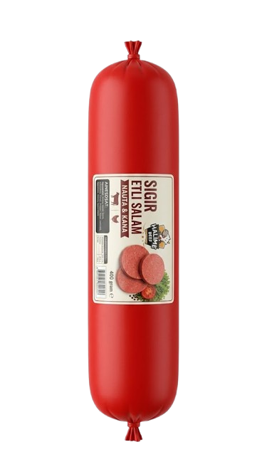 Halime Chicken Sigir Etli Tavuk Salam / Kanasalami naudanlihalla 400g - Kana leikkeleet ja makkarat - 20943 - 1