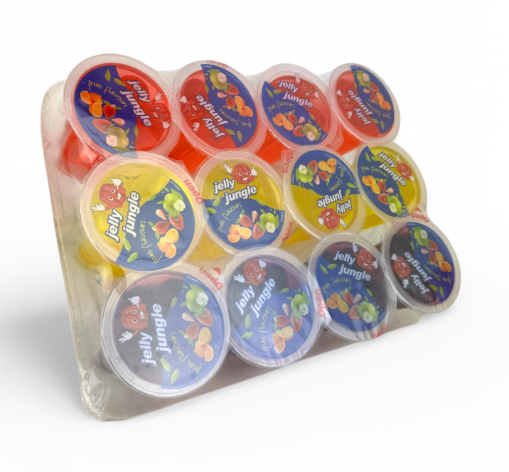 Jelly Jungle Fruit Flavour Hyytelö (CPT) 12x70g - Konvehdit - 17663 - 1