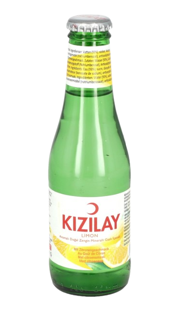 Kizilay Limon Soda / Kivennäisvesi sitruuna 200ml CAM - Kivennäis- ja lähdevedet - 3423 - 1