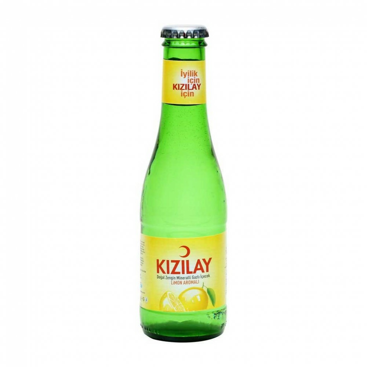 Kizilay Limon/ Kivennäisvesi sitruuna 200ml - Kivennäis- ja lähdevedet - 3423 - 1