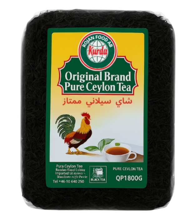 Kurda Pure Ceylon Musta Irtotee 800g - Musta tee - 3493 - 1