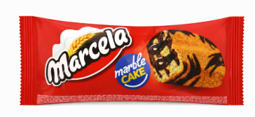 Lark Marcela Marble Cake / Tiikerikakku 50g - Täytekeksit ja vohvelit - 20253 - 1