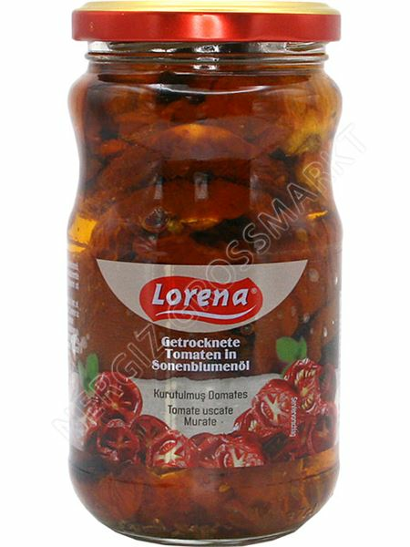 Lorena Dried Tomatoes in Oil/ Kuivattu Tomaatti Öljyssä 325g CAM - Tomaatti- ja paprikasäilykkeet - 17483 - 1